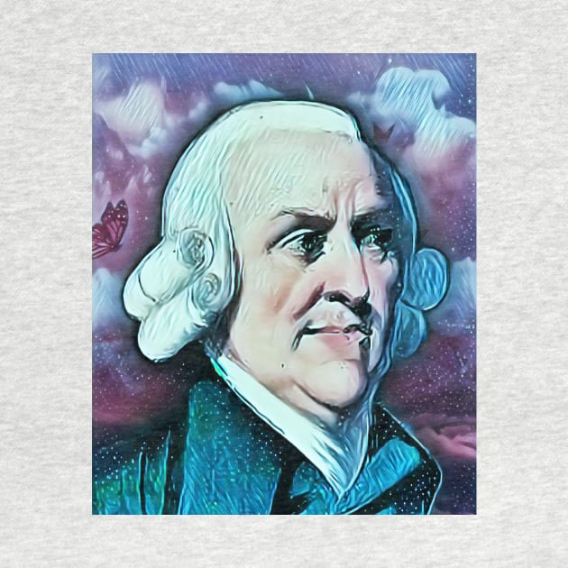 Adam Smith Portrait | Adam Smith Artwork 6 by JustLit